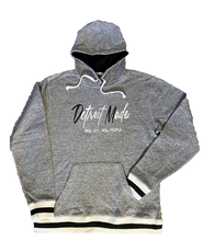 Grey Pepper Black Pullover Hoodie