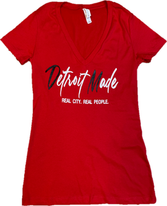 Clearance!  - Favorite Fitted T-Shirt (Navy & Red)