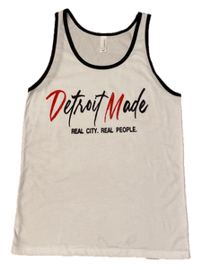 Clearance! - Men's White Jersey Tank