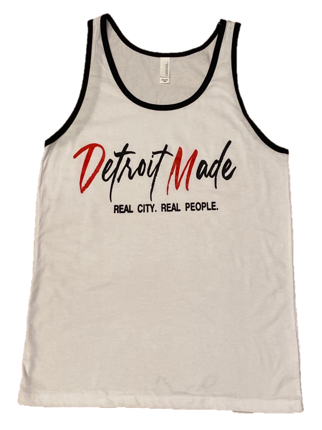 Clearance! - Men's White Jersey Tank